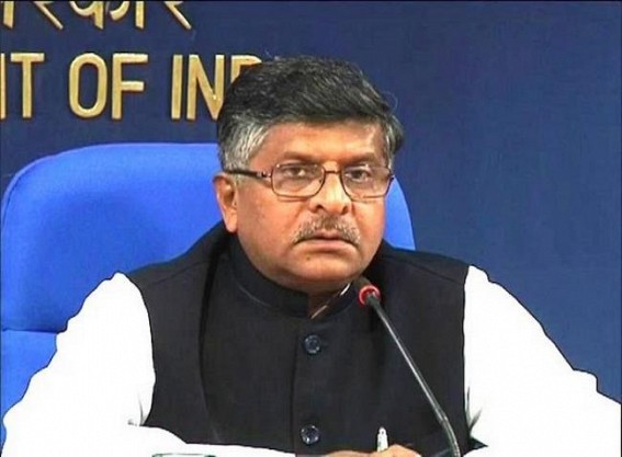 Union Minister Ravi Sankar Prasad to launch India's 3rd Intl. Internet Gateway in Agartala; BJP leader to take stock of attacks on RSS workers Union Minister Ravi Sankar Prasad to launch India's 3rd Intl. Internet Gateway in Agartala; BJP leader to take stock of attacks on RSS workers